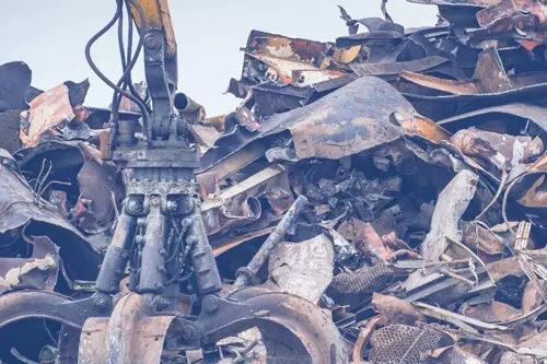 STAS poluprikolica za prijevoz materijala za recikliranje